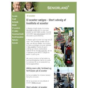 El scooter - Seniorland