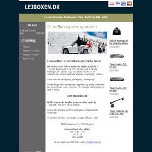 Lejboxen.dk - udlejning af tagbokse