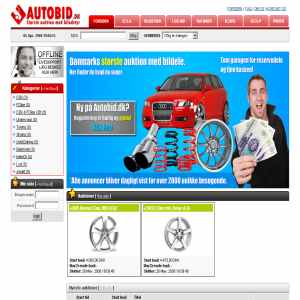 Autobid.dk - Stor auktion med bildele