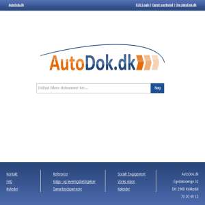 AutoDok.dk - din online servicebog