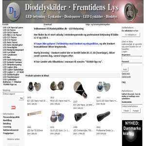 Diodelyskilder.dk - LED Lamper