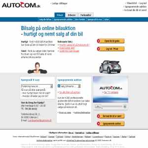 Autocom.dk - online bilauktion